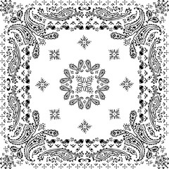 Paisley pattern illustration