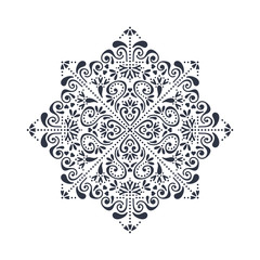 Vector wedding card laser cut template