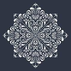 Vector wedding card laser cut template