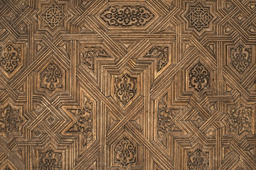 Islamic ornaments on wall