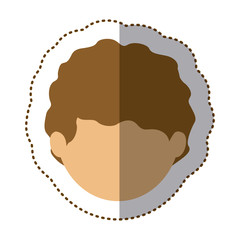 Kid icon. Childhood little people and person theme. Isolated design. Vector illustration