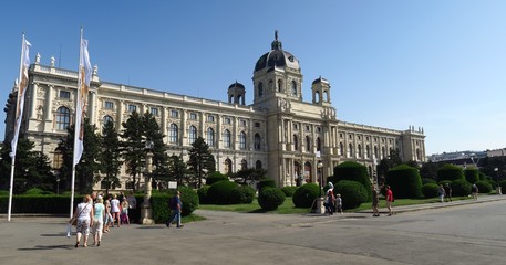 Naklejka premium Kunsthistorisches Museum of Fine Arts in Vienna, Austria