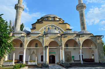 Древняя мечеть Джума-Джами в Евпатории. Крым, Россия