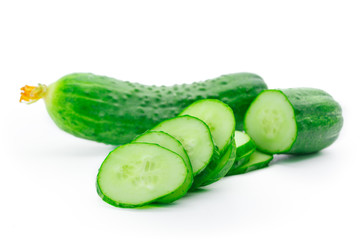 cucumber isolated