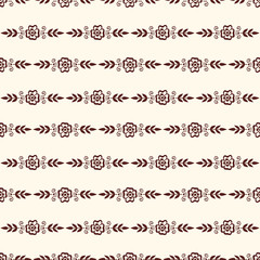 Obraz premium Mehendi pattern illustration