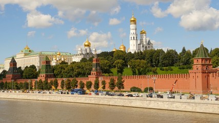 Fototapeta premium Moscow Kremlin in summer 2016