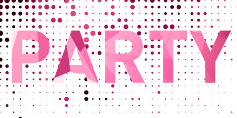 Fototapeta premium Abstract geometric dots colorful background with squares light interior with copy space for your creative project studio backdrop party