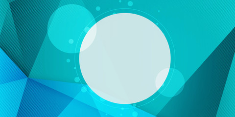 abstract colorful triangle circle background