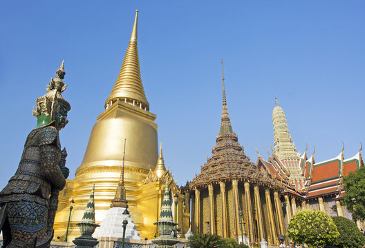 Wat Pra Kaew, The Grand Palace, Bangkok Thailand