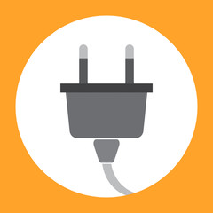Electric Plug vector. eps 10