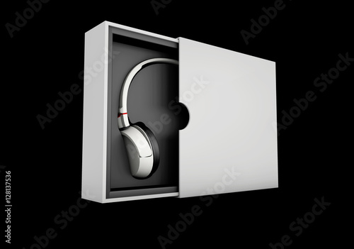 Headphone Box Mockup Free Download Mockup