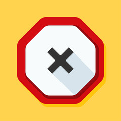 Irritant hazard sign