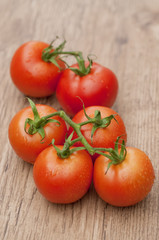 枝付きのミニトマト