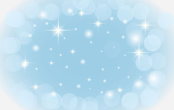 vector background with circles and stars