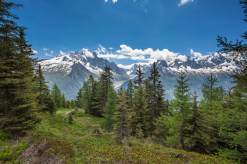 Die wunderschöne Bergwelt des Wallis
