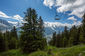 Die wundersch&ouml;ne Bergwelt des Wallis