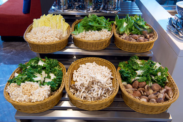 Various Mushroom types