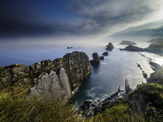 Cantabria, Spain, Playa de la Arnia