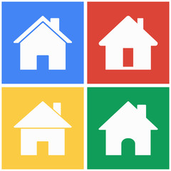 Home icon set.