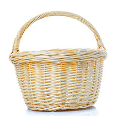 Fototapeta premium basket isolated on white background Decorated