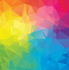 Fototapeta premium Abstract Geometric backgrounds full Color