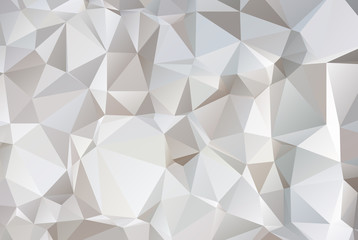 White background polygonal design Light Color white illustration