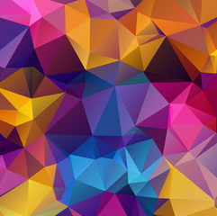 Abstract colorful mosaic background creative design illustration
