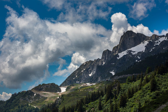 Die wundersch&ouml;ne Bergwelt des Wallis