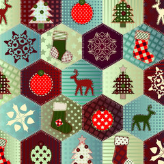 Christmas patchwork