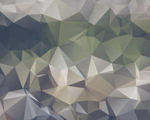 Dark gray polygonal illustration, which consist of triangles. Ge