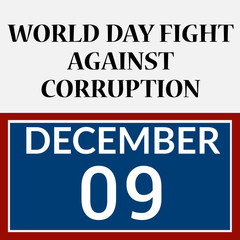 International Day Against Corruption.