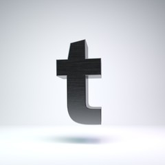 Fototapeta premium 3D Metal Letter 