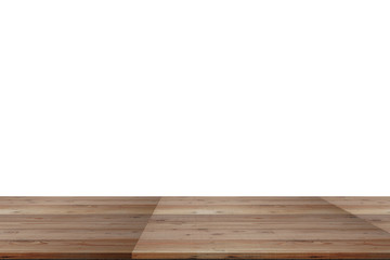 Shelf Wood Green Table isolated on white background