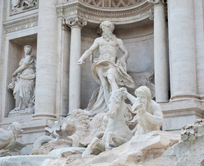 Fototapeta premium The Trevi Fountain, Rome, Italy