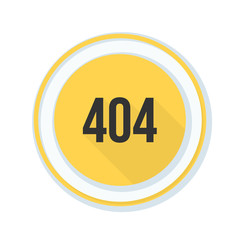 404 Not found error sign