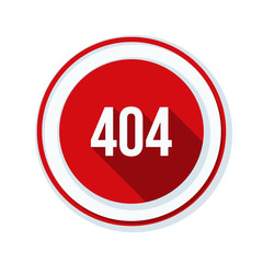 404 Not found error sign
