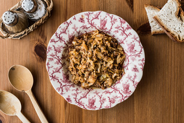 Turkish Cabbage Stew with minced meat / Kiymali Kapuska.
