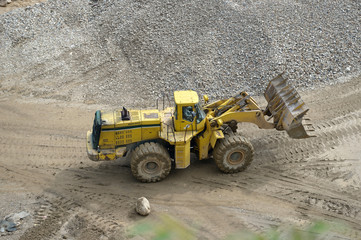 Obraz premium tractor car
