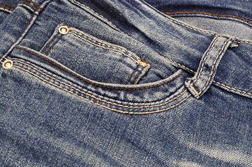 Dark blue jeans background