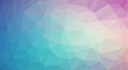 Obraz premium Design polygon multicolor blue and colorful geometric which cons