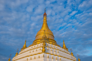 Naklejka premium Traditional style pagoda in Sagaing region, Mandalay city