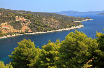 Alonissos coastline,Greece