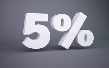 3D percent sale 