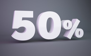 3D percent sale 