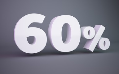 3D percent sale 