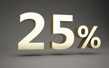 metal 25 percent off