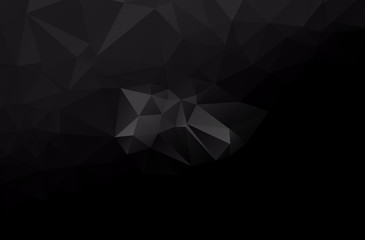 Low polygon Triangle Dark Pattern Background style Design mosaic