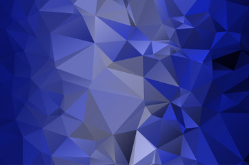 Fototapeta premium Multicolor dark color seamless which consist of triangles. Geome