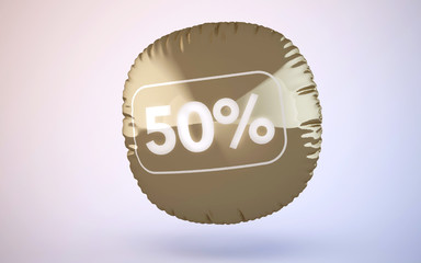 balloon  percent