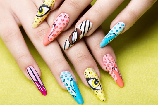 Super pretty nail art designs that worth to try 31